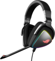 Игровая гарнитура Asus Rog Delta проводная Black