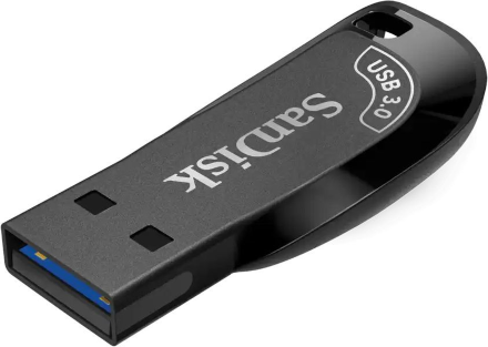 USB Flash SanDisk Ultra Shift 64Gb USB 3.0 Черный