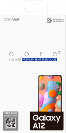 Стекло защитное Araree Samsung Galaxy A12 2.5D прозрачное (GP-TTA125KDATR)