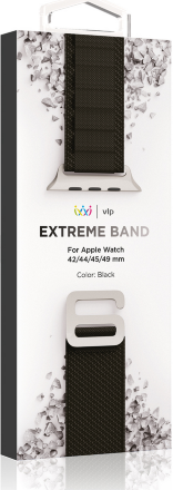 Ремешок для умных часов VLP Extreme Band для Apple Watch 42|44|45|49mm Черный