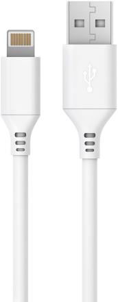 Дата-кабель Akai CBL404 USB-Lightning Apple MFI 1м White