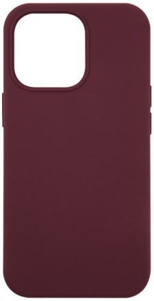 Клип-кейс UNBROKE iPhone 13 Pro Liquid Silicone MagSafe винный