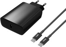 СЗУ TFN WC34 + дата-кабель TypeC-TypeC PD 25W Black
