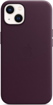 Клип-кейс Apple MagSafe для iPhone 13 кожаный Темная вишня (MM143ZE/A)