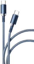 Дата-кабель VLP Diamond Cable USB C-USB C 1.2 м Темно-синий