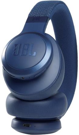 Беспроводные наушники JBL Live 660NC Синие