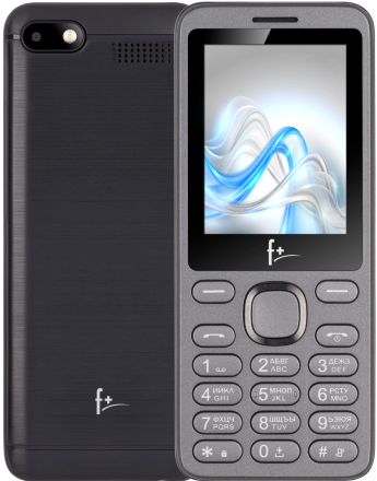 Мобильный телефон F+ S240 Темно-серый