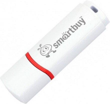 USB Flash Smartbuy 64GB USB2.0 Crown White