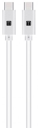 Дата-кабель MediaGadget TC-004 Type-C-Type-C White