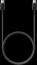 Дата-кабель Samsung USB-C-USB-C 1 м 3А 60W Черный (EP-DN705BBEGWW)