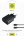 СЗУ RedLine NQC-13 USB-A-USB-C 3A + дата-кабель Type-C-Type-C PD 18W Черное
