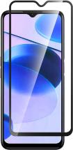 Стекло защитное Realme C33 Черная рамка