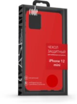Клип-кейс Code iPhone 12 mini liquid силикон Red