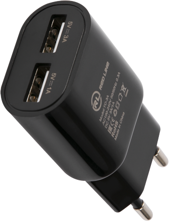 СЗУ RedLine 2xUSB TC-3A Черное