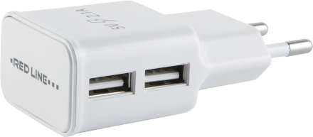 СЗУ RedLine NT-2A 2xUSB 2.1A + дата-кабель RedLine Type-C Белое