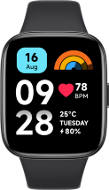 Часы Xiaomi Redmi Watch 3 Active Черные