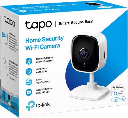 Сетевая камера TP-Link Tapo C100 белая