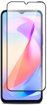 Стекло защитное для HONOR X6a Черная рамка