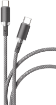 Дата-кабель VLP Diamond Cable USB C-USB C 1.2 м Серый
