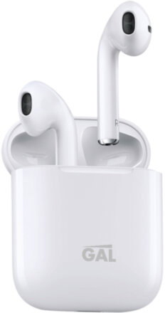 Беспроводные наушники с микрофоном Gal TWS TW-3000 White
