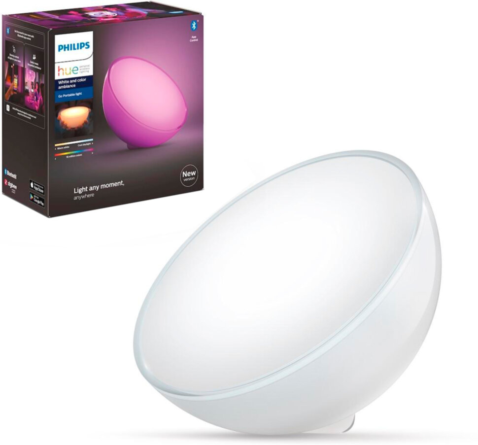 Светильник Philips Hue Go Col V2 GM/ASEAN/RUS настольный White Светильник Philips Hue Go Col V2 GM/ASEAN/RUS настольный White