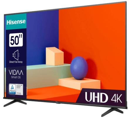 Телевизор Hisense 50&quot; 50A6K Черный