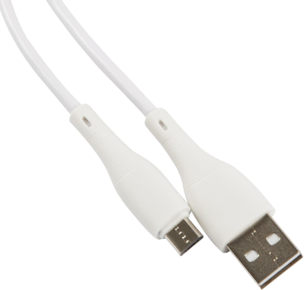 Дата-кабель UNBROKE Fika USB-MicroUSB 1 метр до 2A Белый