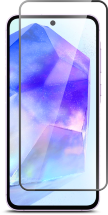 Стекло защитное для Samsung Galaxy A35|A55 Черная рамка