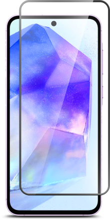 Стекло защитное для Samsung Galaxy A35|A55 Черная рамка