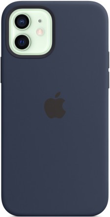 Клип-кейс Apple iPhone 12/12 Pro MagSafe силиконовый Темный ультрамарин (MHL43ZE/A)