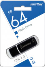 USB Flash Smartbuy 64GB USB2.0 Crown Black