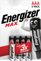 Батарея Energizer AAA Max E300157304 4 шт