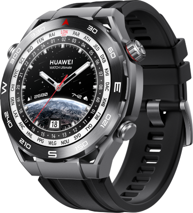 Часы HUAWEI WATCH Ultimate Colombo-B19 Черные скалы