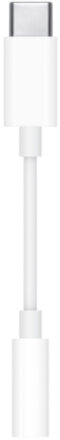 Переходник Apple USB Type-C-Mini Jack 3.5 mm White (MU7E2ZM/A)