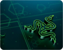 Коврик Razer Goliathus Mobile Small игровой Black/Green