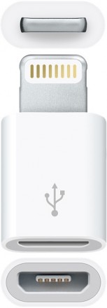 Адаптер Apple Lightning to Micro USB Adapter White