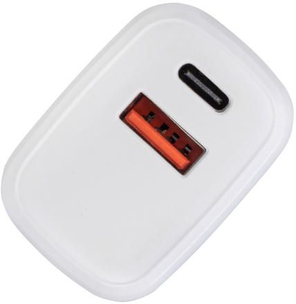СЗУ Rivacase PS 4117 W00 Type-C PD 20W QC 3.0 Белое