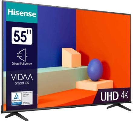 Телевизор Hisense 55&quot; 55A6K Черный