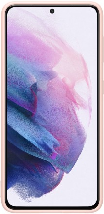 Клип-кейс Samsung Galaxy S21 Silicone Cover Pink (EF-PG991TPEGRU)