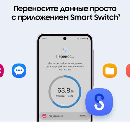 Смартфон Samsung Galaxy A35 8/128 Гб 5G Лавандовый