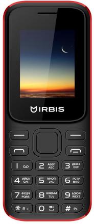 Мобильный телефон Irbis SF32 Dual sim Black/Red