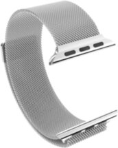 Ремешок для умных часов Sumdex Apple Watch 42/44мм миланское плетение Silver