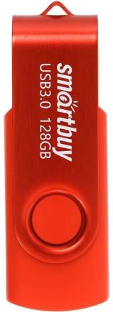 USB Flash Smartbuy 128 ГБ Twist Красный (SB128GB3TWR)