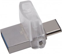 USB Flash Kingston 32Gb USB/USB TypeC OTG Data Traveler DUO3 (DTDUO3C/32GB) black