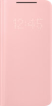 Чехол-книжка Samsung Galaxy S21 Smart LED View Cover Pink (EF-NG991PPEGRU)