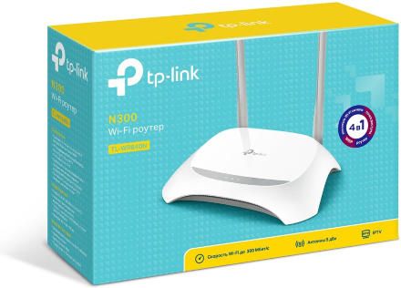 Роутер TP-Link TL-WR840N Белый