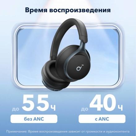 Беспроводные наушники Anker Soundcore Space One Черные