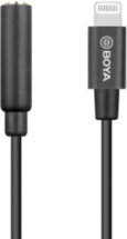 Адаптер Boya BY-K3 TRRS на Lightning Black