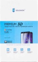 Стекло защитное Solomon Samsung Galaxy A30 3D Full Glue черная рамка