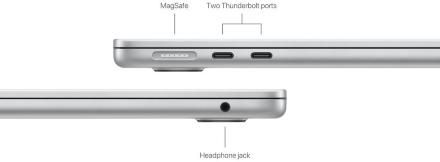 Ноутбук Apple MacBook Air 13&quot; (2024) M3 8/256 Гб Серебристый (MRXQ3)
